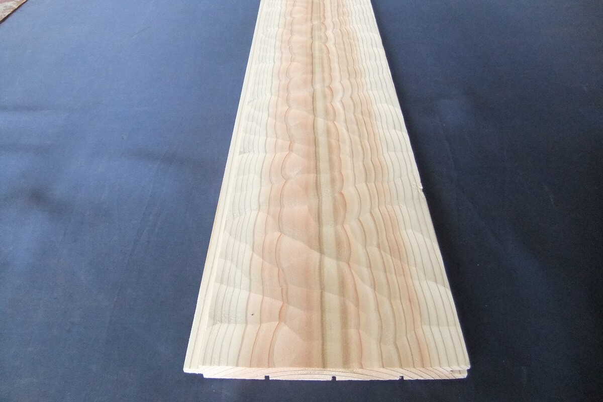 木製ウェーブパネル なぐり加工羽目板 WAVEPANEL | 商品紹介 | 梶本 